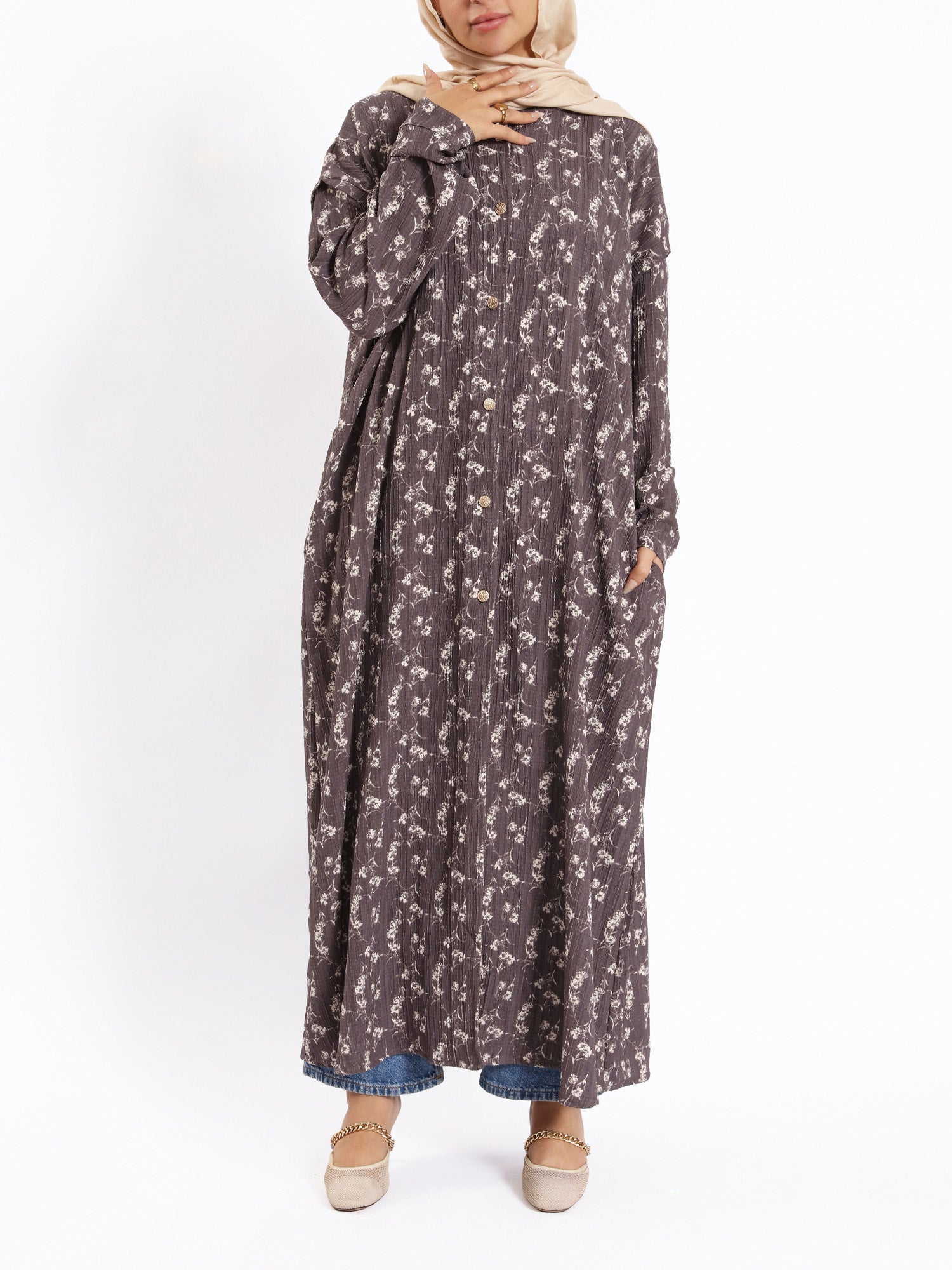 Long Modest Kimono