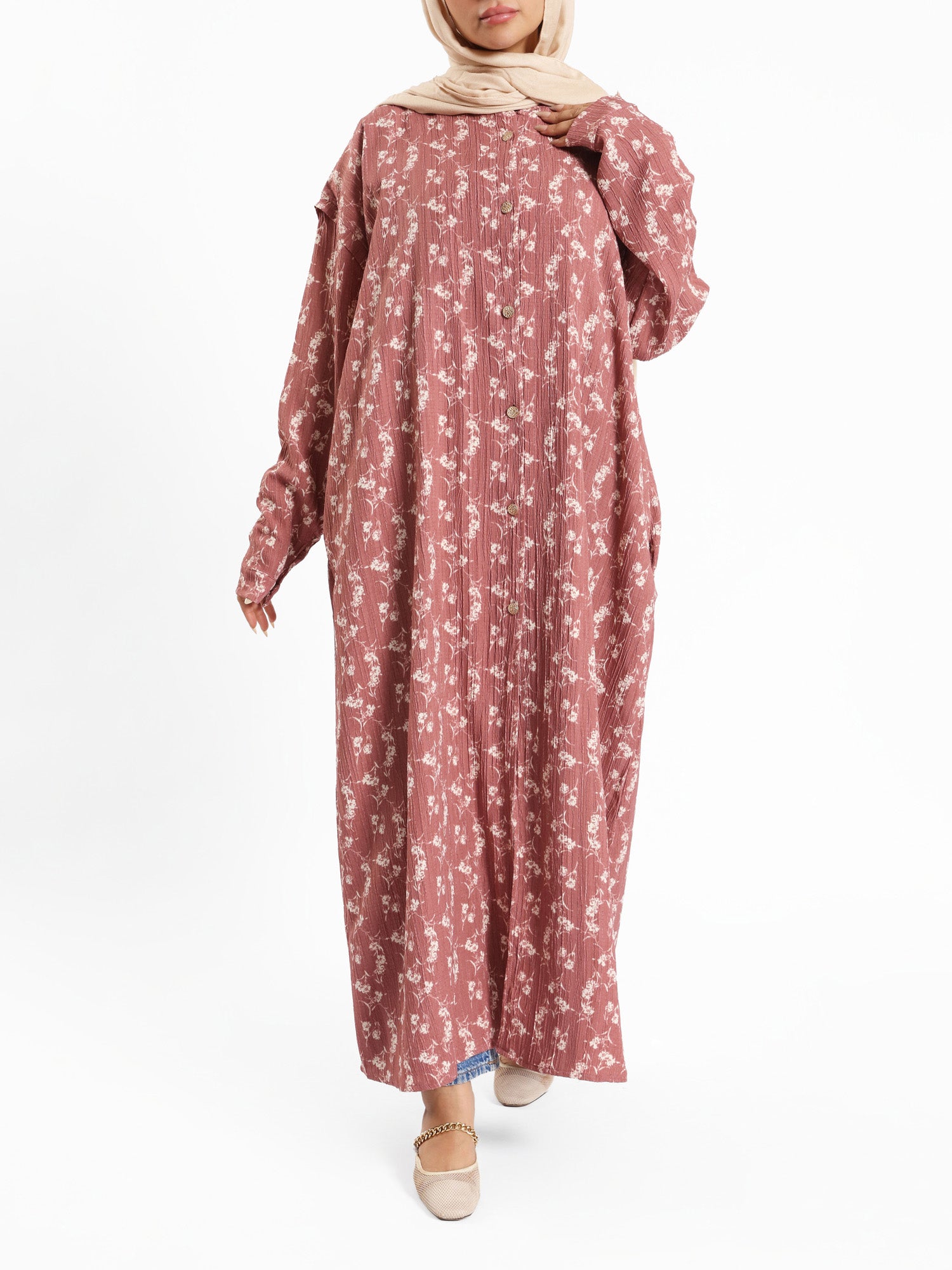 Long Modest Kimono