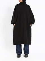 Duchess Puffy-Sleeve Dress