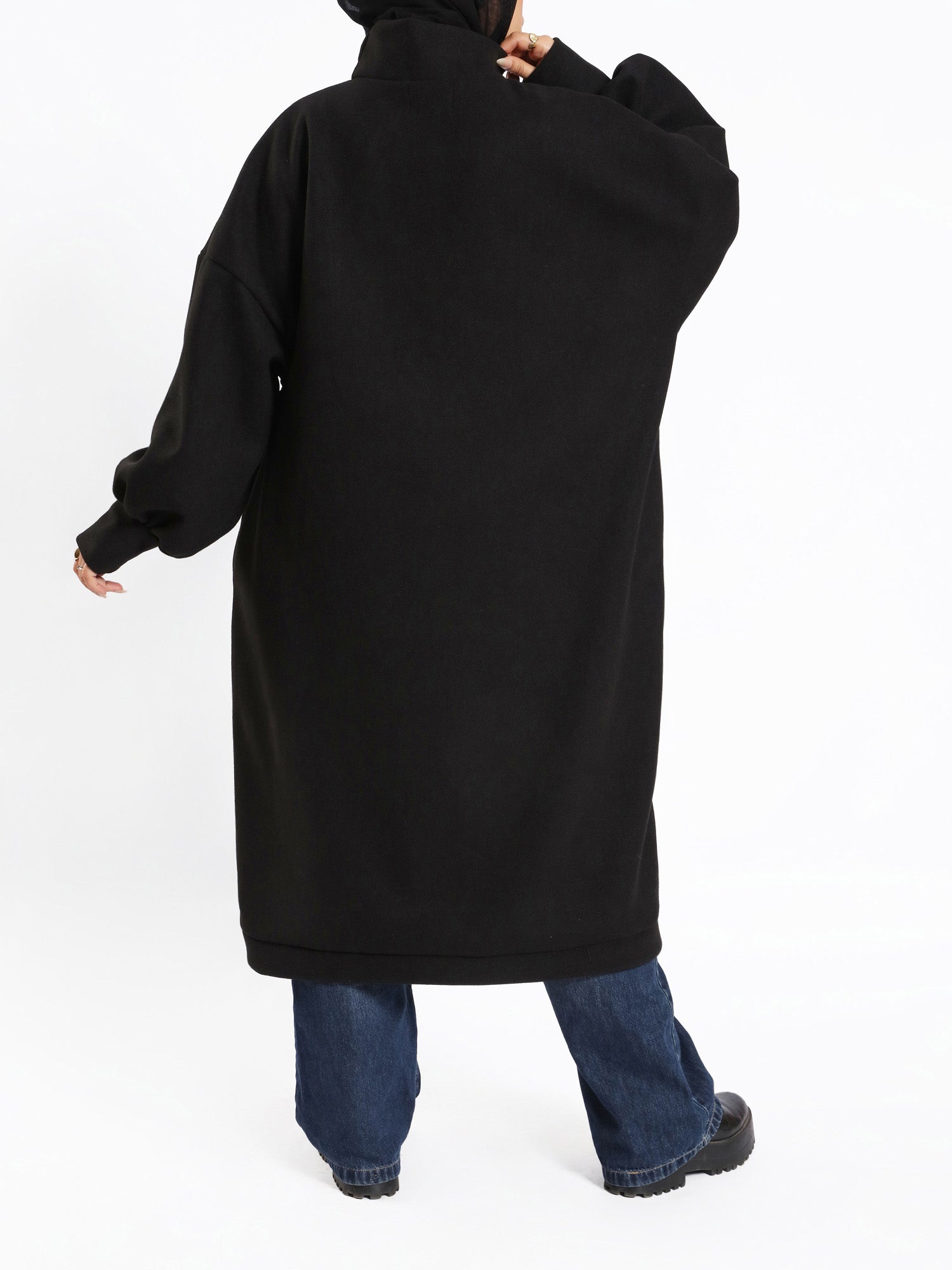 Duchess Puffy-Sleeve Dress