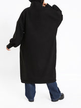 Duchess Puffy-Sleeve Dress