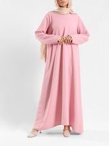 Rose Long-sleeve maxi dress – modest fashion wear