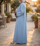Elegant Fur Dress - Emalina Fashion