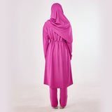 Zip-Up Burkini - Emalina Fashion