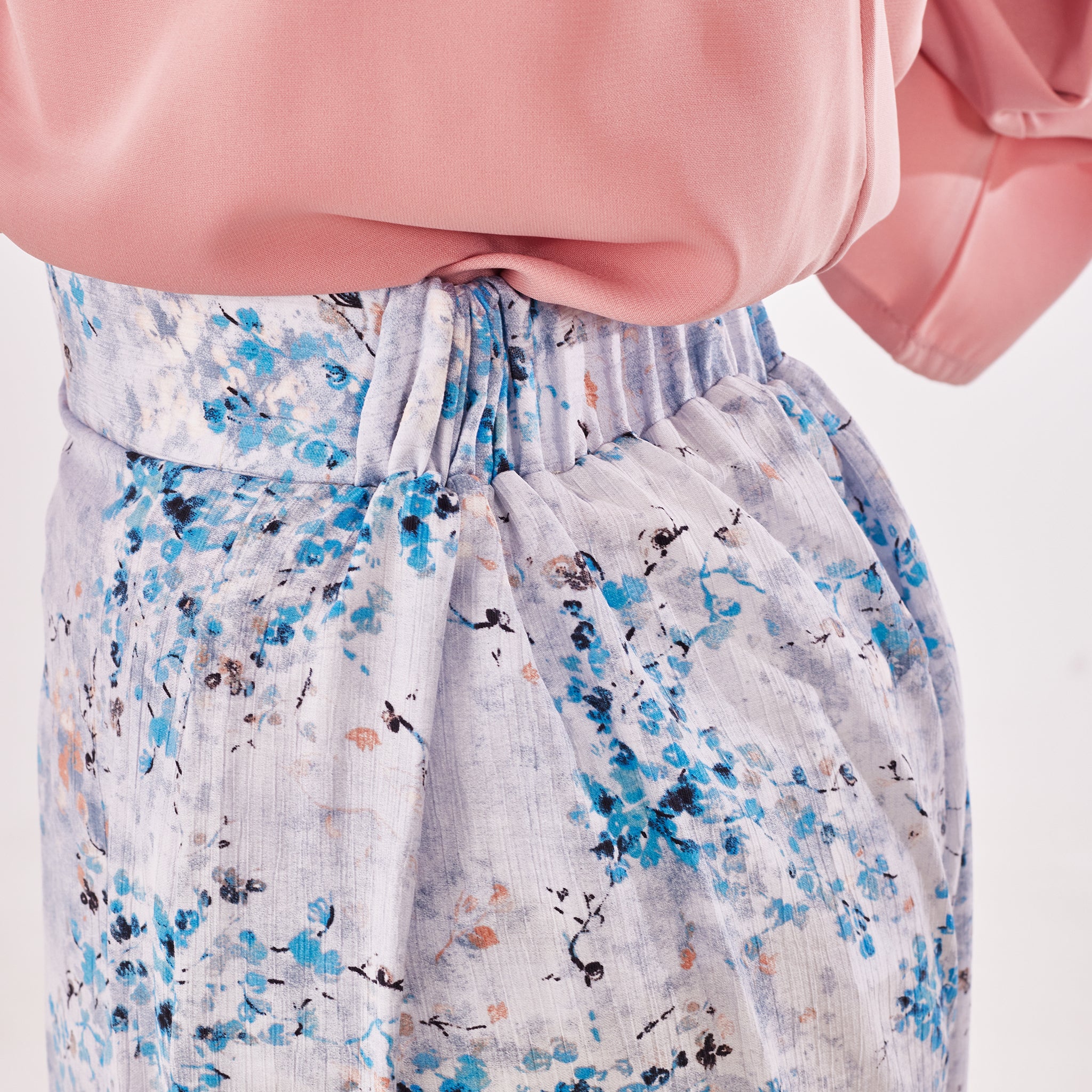 Blooming Linen Wide-Leg Pants - Emalina Fashion