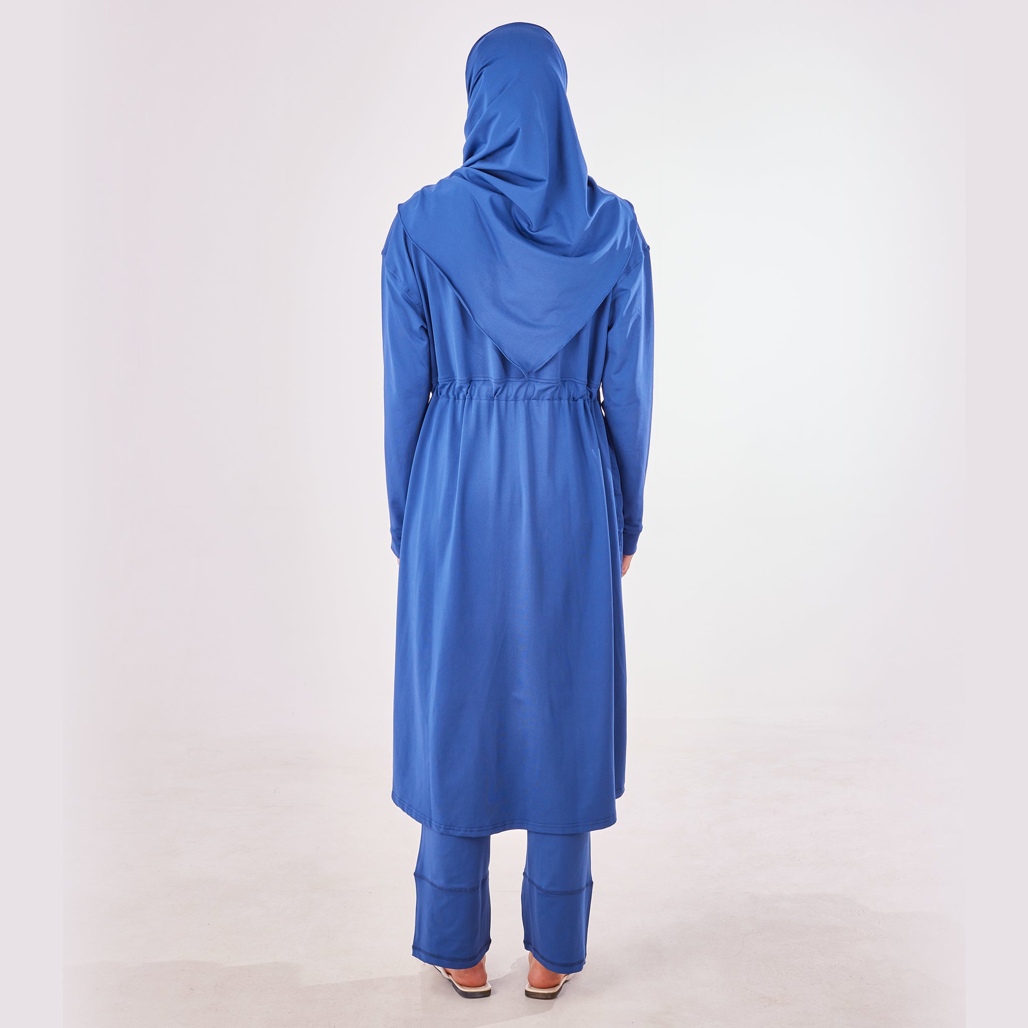 Zip-Up Burkini - Emalina Fashion
