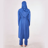 Zip-Up Burkini - Emalina Fashion