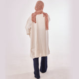 Striped Croisé Linen Top - Emalina Fashion