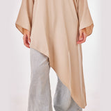 Asymmetrical Cascading Top - Emalina Fashion