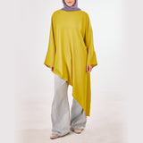 Asymmetrical Cascading Top - Emalina Fashion