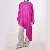 Asymmetrical Cascading Top - Emalina Fashion