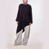 Asymmetrical Cascading Top - Emalina Fashion