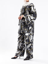 Linen Whisper Set in pure linen, available in black, lime green, and beige—lightweight and breathable for elegant modest summer wear