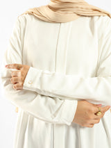 Long Flowy Basic Top in premium SBH fabric, available in orange, black, fuchsia, white, and olive—lightweight and elegant for modest summer styling