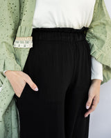 Mini Flair Kaftan Dress in premium Flory cotton, a free-size silhouette available in baby blue, blue, olive, or purple—versatile and comfortable for Ramadan and everyday wear