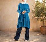 Ruffle Shirt - Emalina Fashion