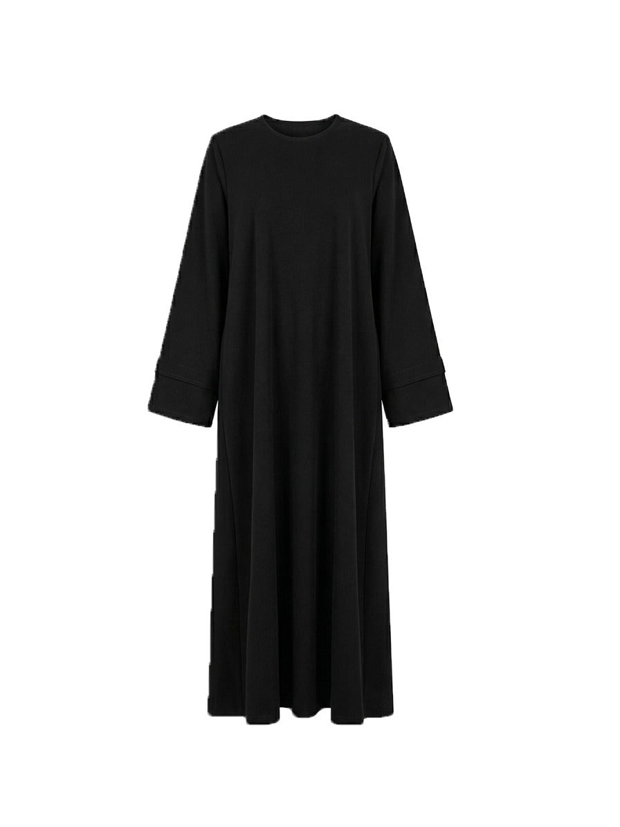 Pleated - Back Abaya - Emalina Fashion