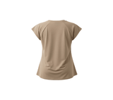 Ease Half - Sleeve Basic Top - Emalina Fashion
