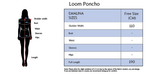 Loom Poncho - Emalina Fashion