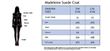 Madeleine Suede Coat - Emalina Fashion