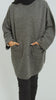 Oversized Pocketed Sweater
